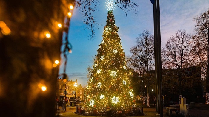 Anderson là lựa chọn phù hợp để du khách trải nghiệm Giáng sinh ở các thị trấn nổi tiếng Nam Carolina