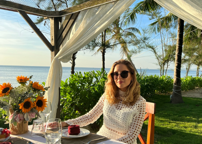 Khu vực bàn ăn riêng tư ngoài trời là điểm nhấn đặc biệt chỉ có tại The Spice House Restaurant at Cassia Cottage