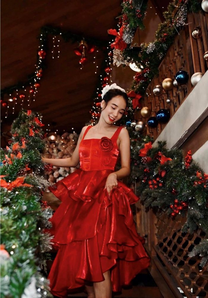 Quán cafe trang trí Giáng Sinh đẹp ở Đà Nẵng 