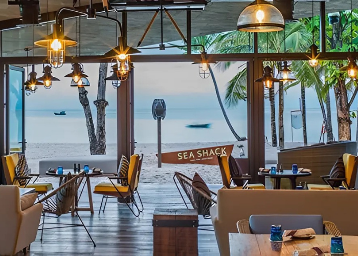 Không gian tại nhà hàng view biển Phú Quốc - Sea Shack