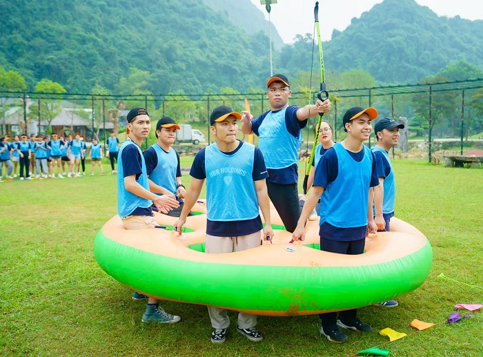 Teambuilding cực thú vị theo Kinh nghiệm đi Khu du lịch sinh thái Thung Nham 