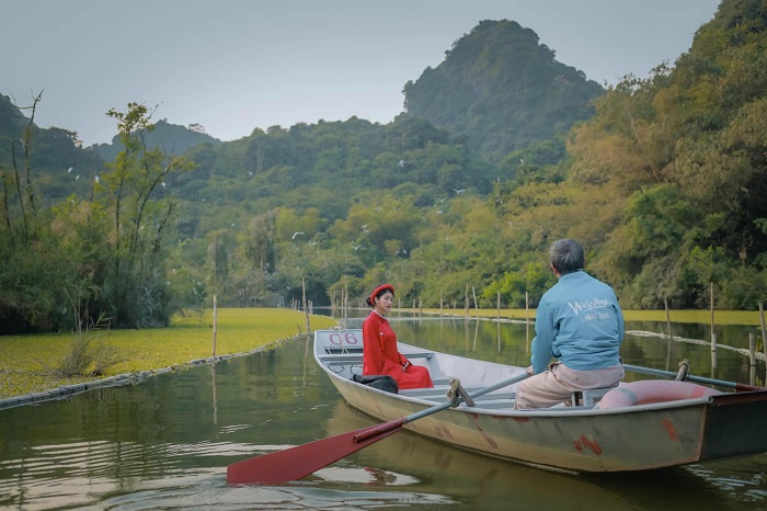 Kinh nghiệm đi Khu du lịch sinh thái Thung Nham trải nghiệm đi thuyền 