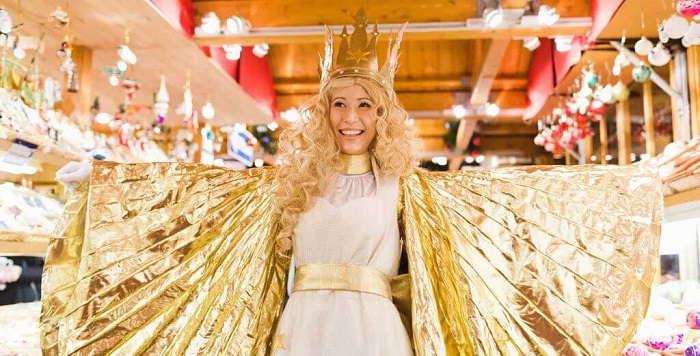 Christkind là linh hồn của chợ Giáng Sinh ở Chicago Mỹ