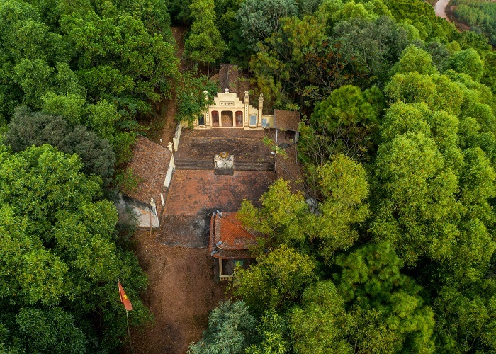 Khu di tích núi Dành với không khí trong lành, bình yên thu hút khách Du lịch Bắc Giang