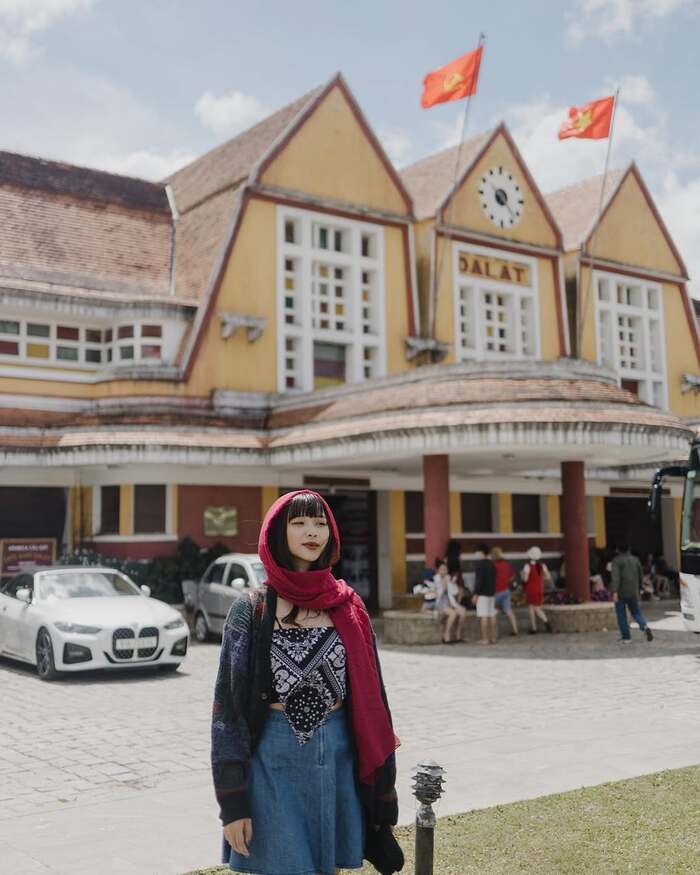 Kinh nghiệm du lịch Đà Lạt 3 ngày 2 đêm tự túc - Check-in ga Đà Lạt