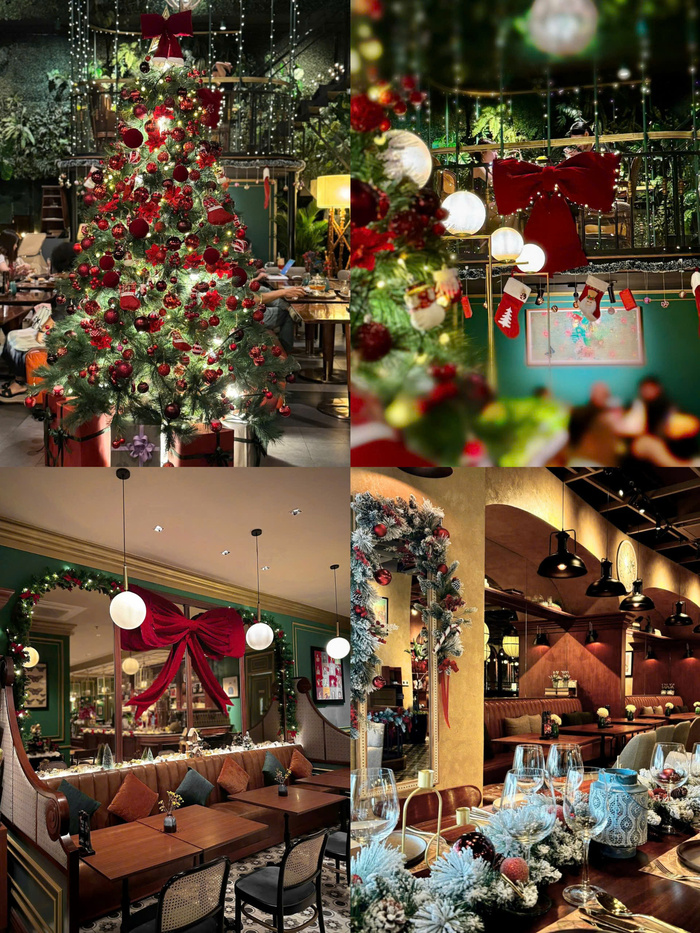 Quán cafe trang trí giáng sinh ở Phú Quốc - RuNam