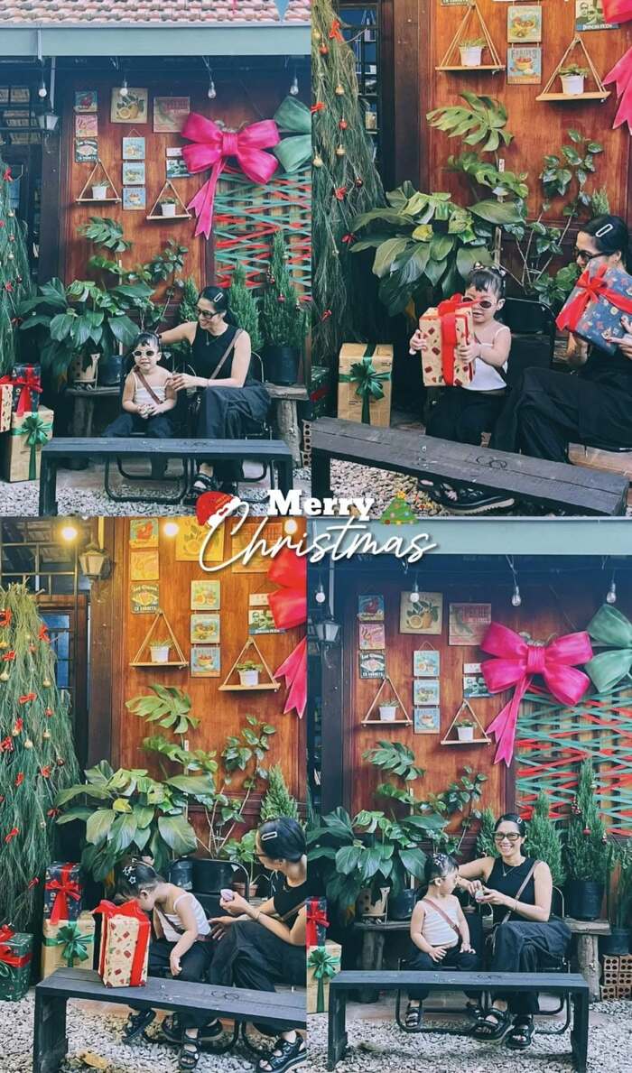 Quán cafe trang trí giáng sinh ở Phú Quốc - Tiệm cà phê Trong Hẻm