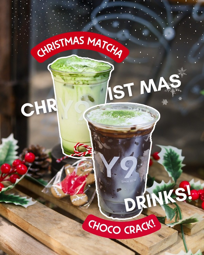 Quán cafe trang trí giáng sinh ở TP Thủ Đức - Y9 Coffee