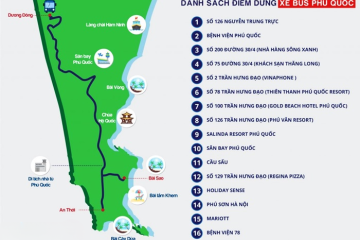 Lịch trình xe bus Phú Quốc mới nhất 2024 & 4 lưu ý bạn cần biết