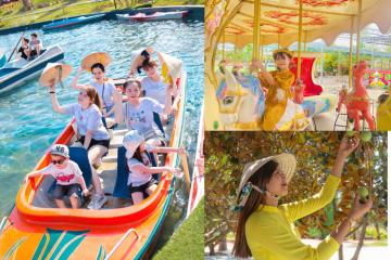 Vui chơi ‘siêu chill’ tại khu khu du lịch Thảo Thiện Garden Đồng Nai