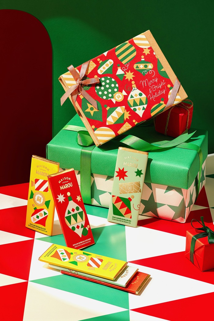 Tiệm bán bánh giáng sinh ở TP HCM - Maison Marou