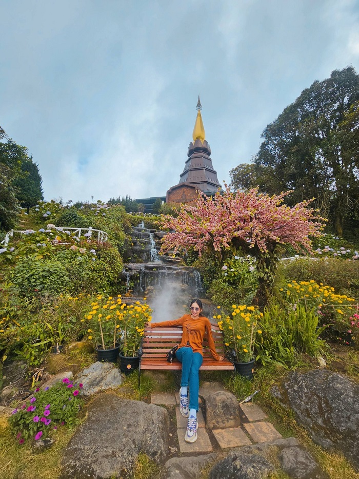 Nhiều công trình hoành tráng trong Vườn Quốc gia Doi Inthanon Thái Lan