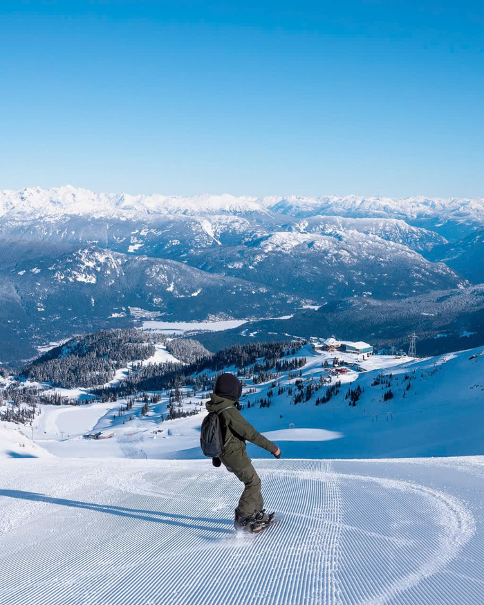 Các khu trượt tuyết hàng đầu ở Canada - Whistler