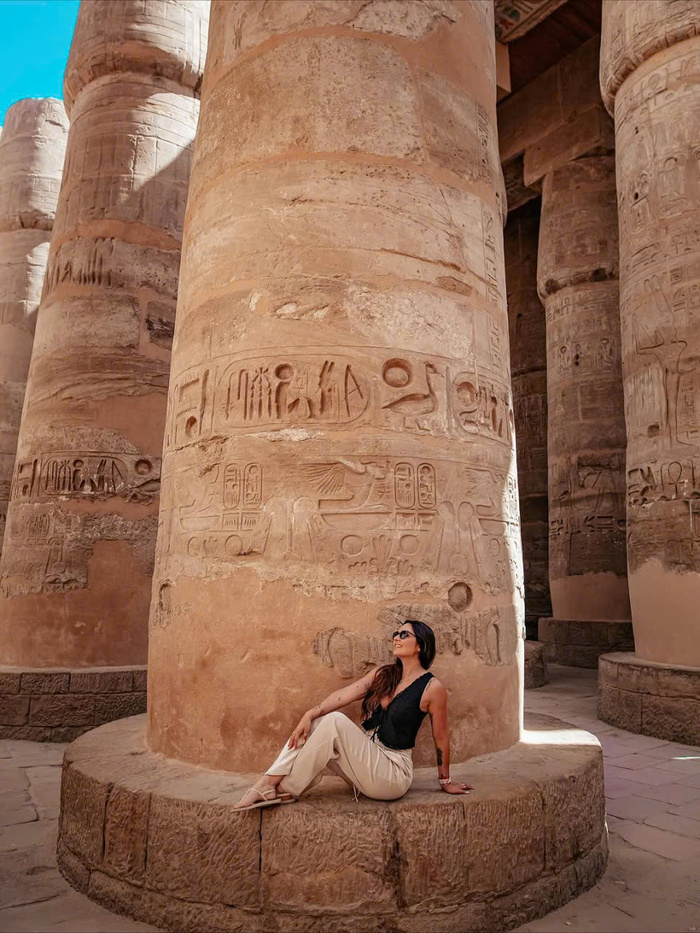 đền Karnak Ai Cập mở cửa đón khách từ 6h sáng đến 6h30 chiều 