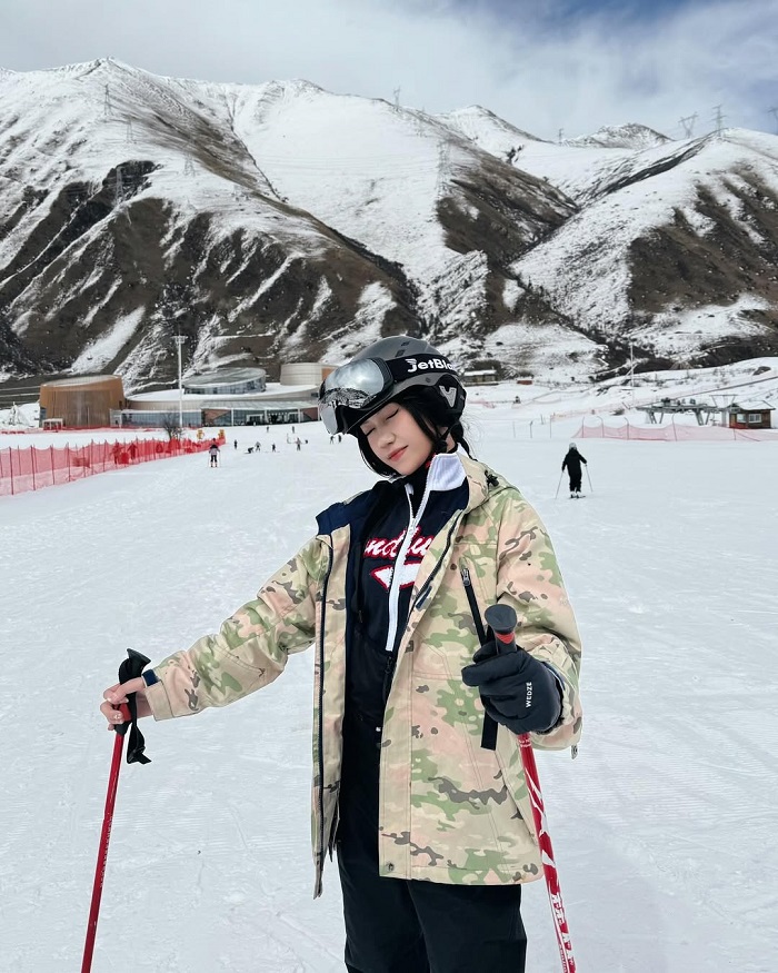 Zhegu Mountain là khu trượt tuyết nổi tiếng châu Á mà bạn nên một lần ghé thăm