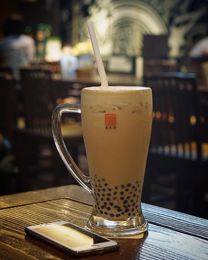 Trà sữa trân châu là món ăn ngon phải thử tại Đài Loan vô cùng thịnh hành