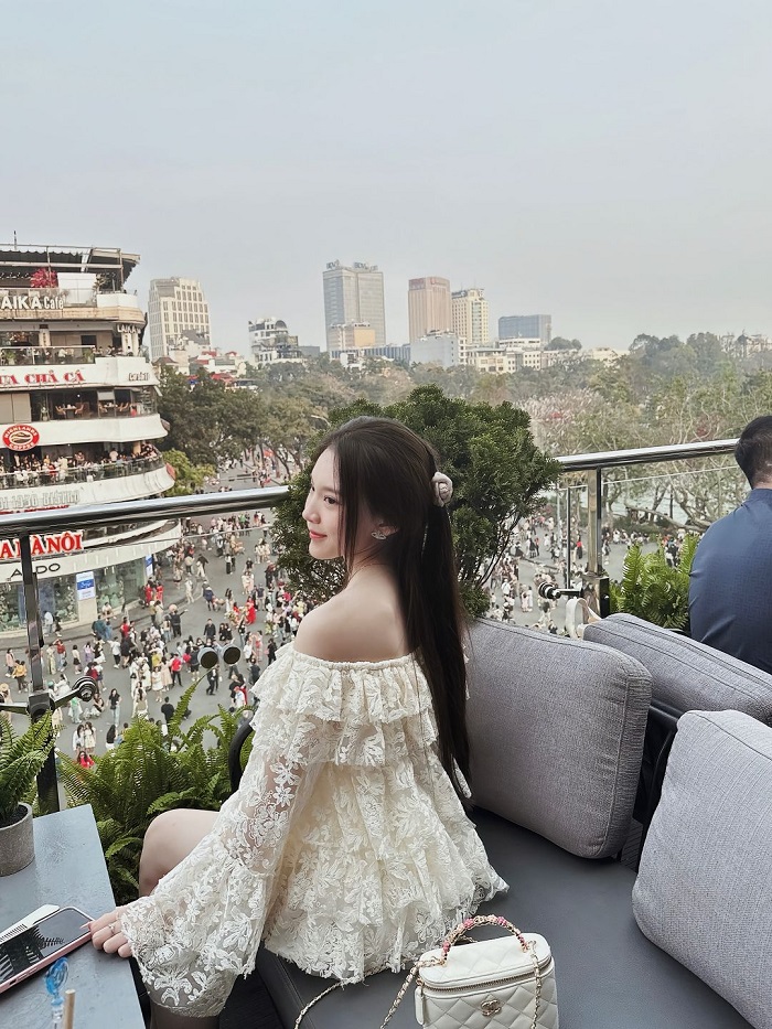 View triệu đô tại quán cafe xem pháo hoa Countdown tại Hà Nội