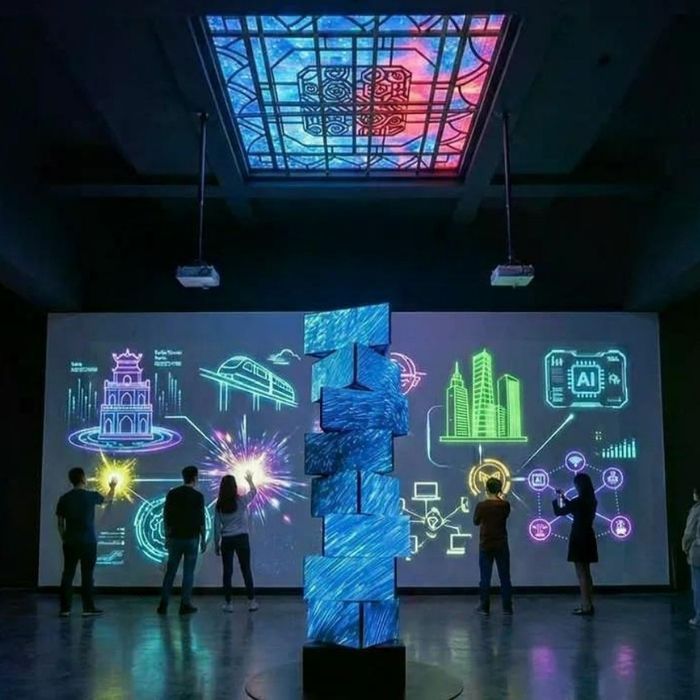 Triển lãm kỹ thuật số Hà Nội Rạng Rỡ - Ánh sáng và Di sản