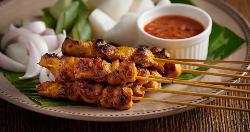 Satay Ayam - cẩm nang du lịch Pantai Cenang Malaysia