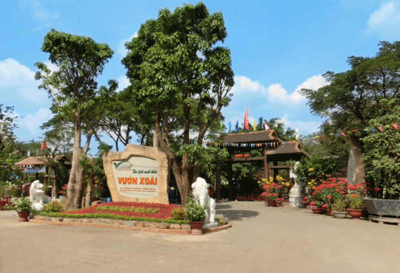 Khu du lịch sinh thái Vườn Xoài là địa điểm du lịch lý tưởng