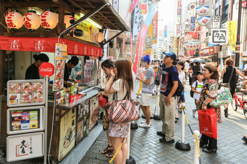 Ẩm thực đường phố ở Osaka, Nhật Bản