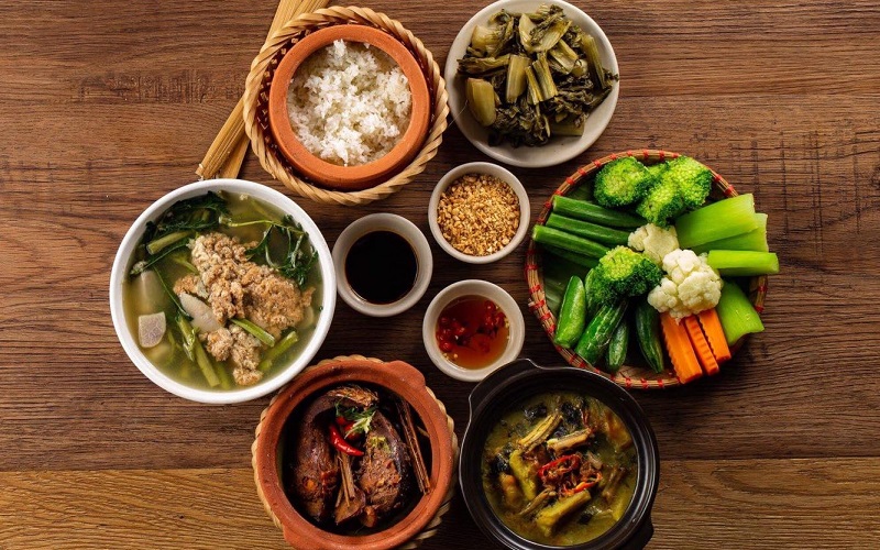 ẩm thực làng quê Việt Nam