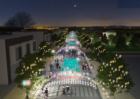 Phối cảnh chợ đ&ecirc;m Sơn Tr&agrave; của Đ&agrave; Nẵng