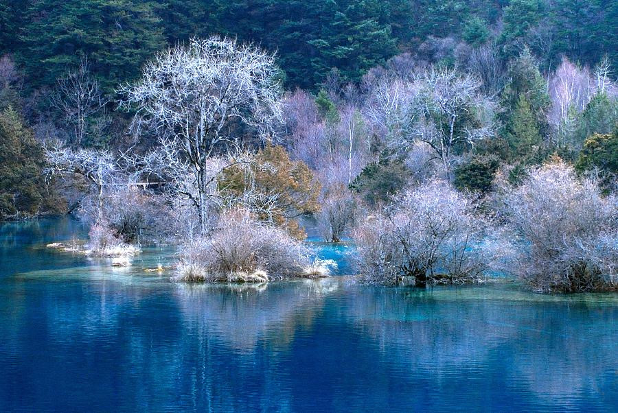 Cửu Trại Câu, Trung Quốc mùa đông