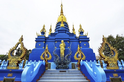 Đền Xanh - Wat Rong Suea Ten