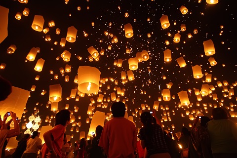 Lễ hội đèn trời Chiang mai