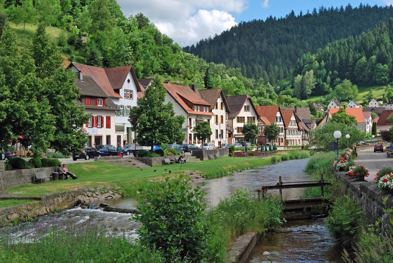 Những ngôi làng cổ tích ở Đức 