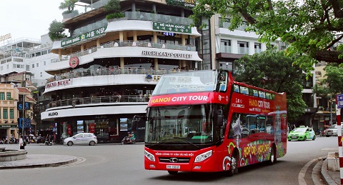 Xe buýt du lịch Hanoi City Tour