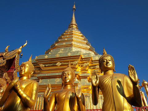 Chùa vàng Wat Phra That Doi Suthep