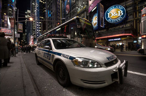 Xe của cảnh sát New York.