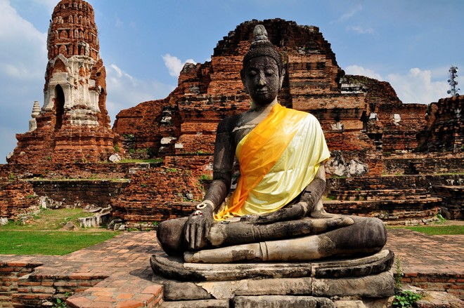 Kinh đô cổ Ayutthaya Thái Lan