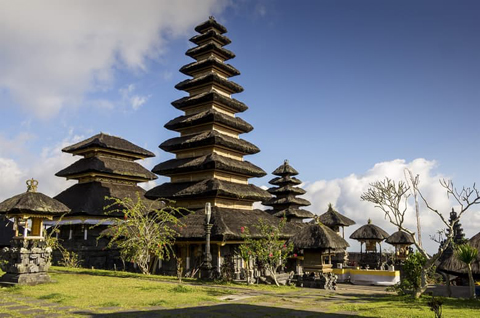 Đền Pura Besakih ở Bali, Indonesia