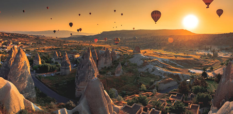 Vùng Cappadocia, Thổ Nhĩ Kỳ