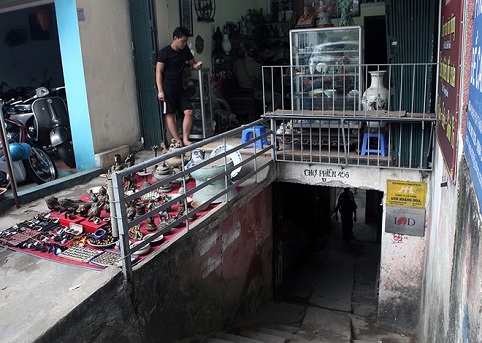 Chợ phi&ecirc;n H&agrave; Nội xưa