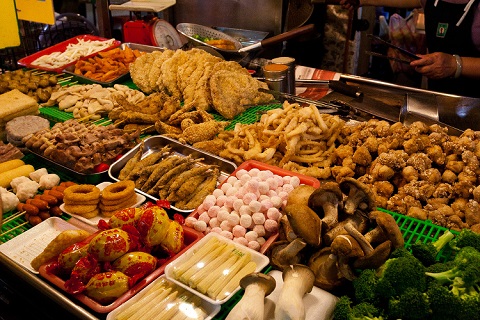 Thức ăn đường phố ở Singapore