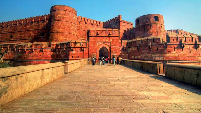 pháo đài sa thạch đỏ Agra