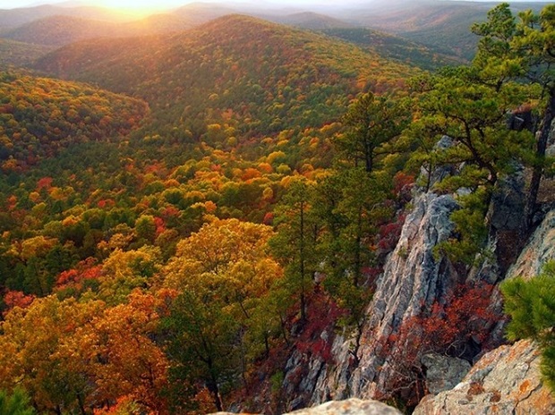 Thiên nhiên diệu kỳ ở tiểu bang Arkansas