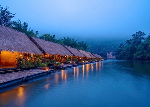 Khách sạn nổi trên sông Kwai