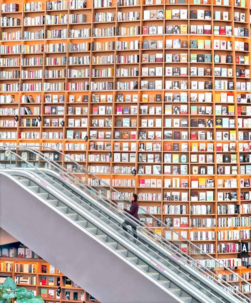 'Nổi như cồn' khu thư viện khổng lồ ở Seoul - Starfield Library
