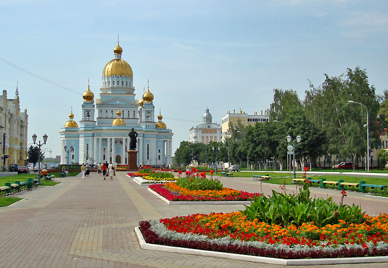 Thành phố Saransk, ở Nga