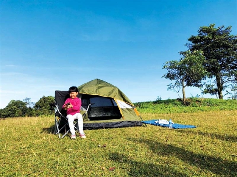 Tổ chức picnic tại Trảng cỏ Bù Lạch