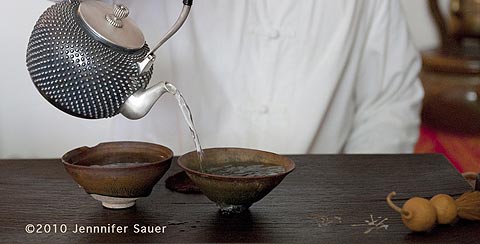 Đặc sắc phong tục đấu tr&agrave; của người Hoa