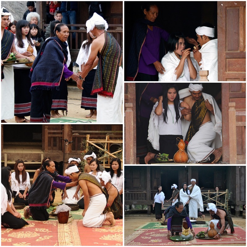 Các nghi thức trong lễ cưới của người Chu Ru