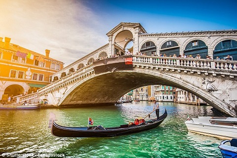 Venice - một trong những thành phố lãng mạn nhất châu Âu