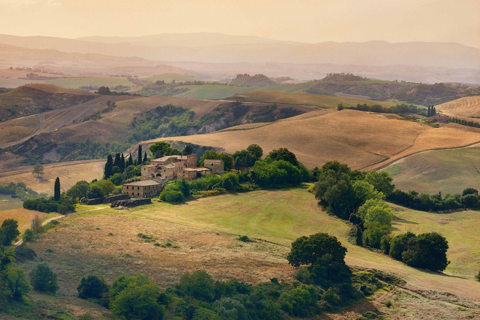Vào mùa khô Tuscany vẫn đẹp đến mơ màng