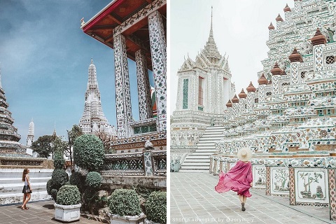 Du lịch Bangkok đừng quên sống ảo ở Wat Arun
